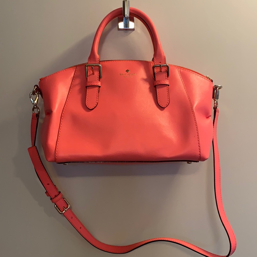 Kate Spade hot pink purse with dust bag